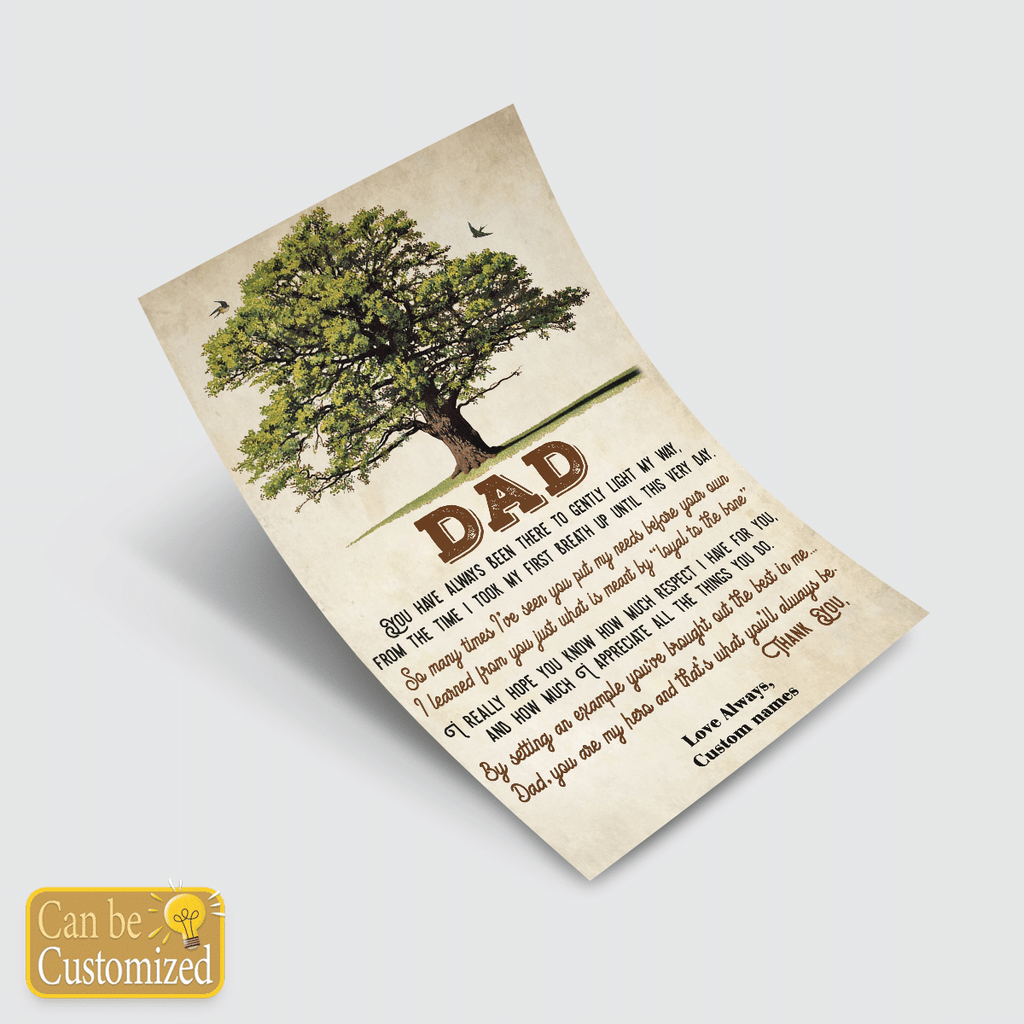 Gifts for Dad You Are Always Gently Light My Way Meaningful Quotes