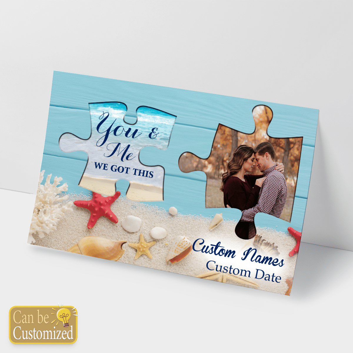 Personalized Gift For Couple Wall Art You And Me We Got This