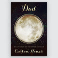 Gifts Dad We Love You To The Moon And Back Personalized Wall Art